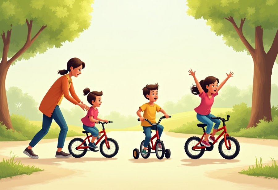 Empowering Kids Through the Joy of Learning to Ride a Bike