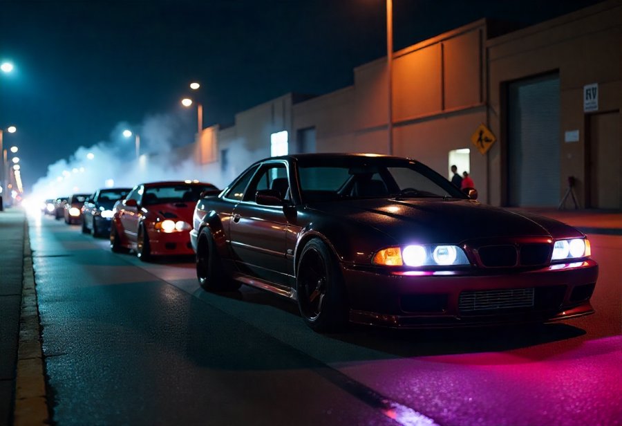 Unseen World of Underground Street Racing and Brotherhood