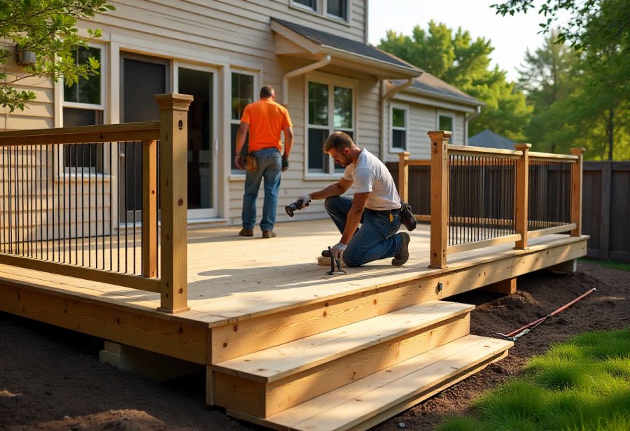 Transform Your Outdoor Space into a Stunning Custom Deck